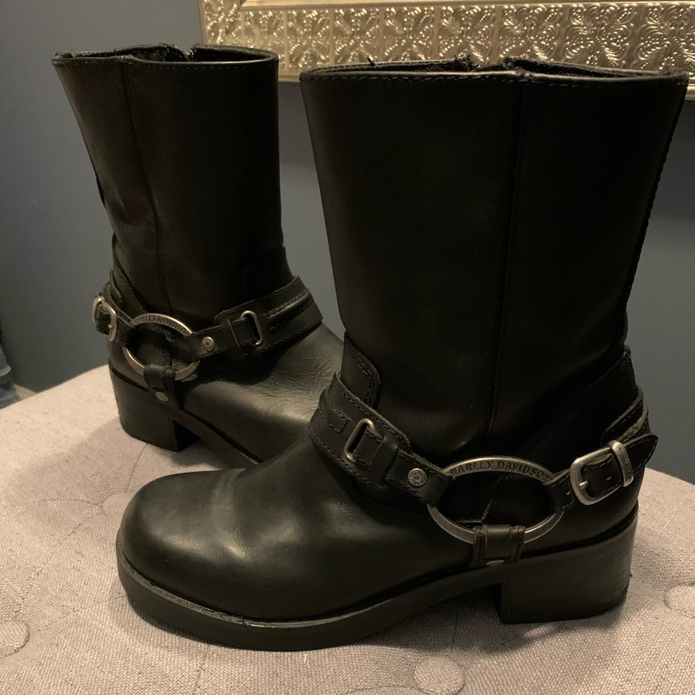 Harley Davidson leather boots